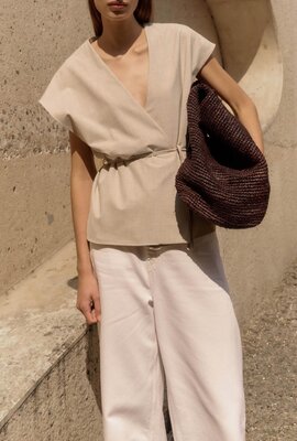 Club L'avenir Sand Bluse Acay