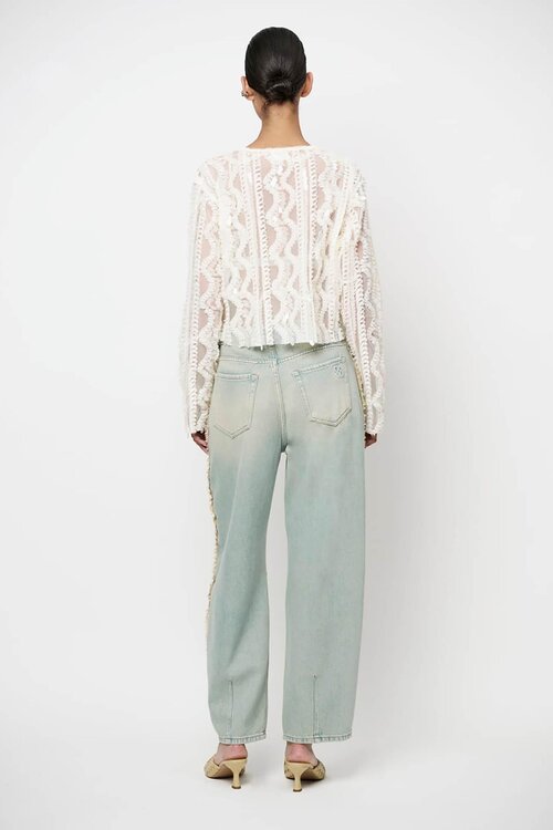 Dante 6 Off White Marceline Paillettenjacke