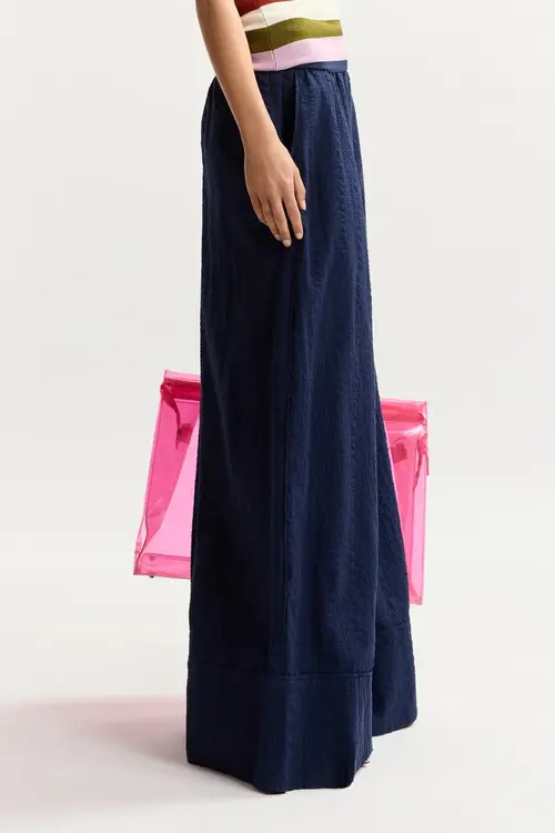 Essentiel Antwerp Dunkelblaue weite Hose