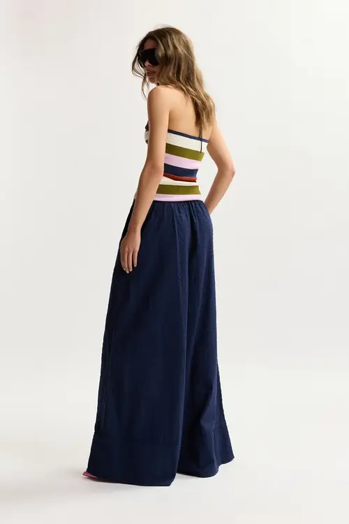 Essentiel Antwerp Dunkelblaue weite Hose