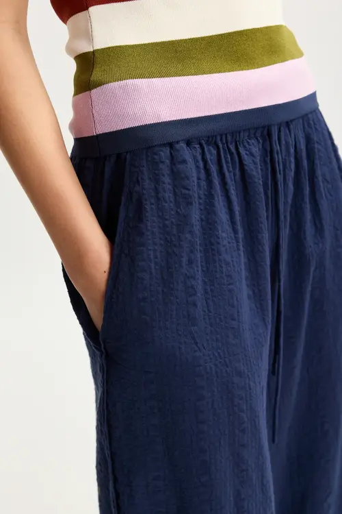 Essentiel Antwerp Dunkelblaue weite Hose