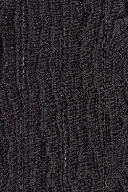 Ganni Schwarzes T-Shirt