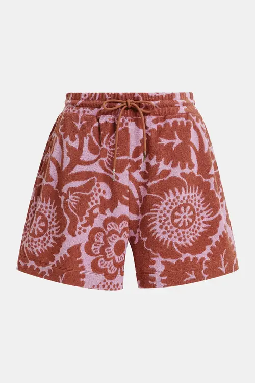 Essentiel Antwerp Rosa und braune Shorts
