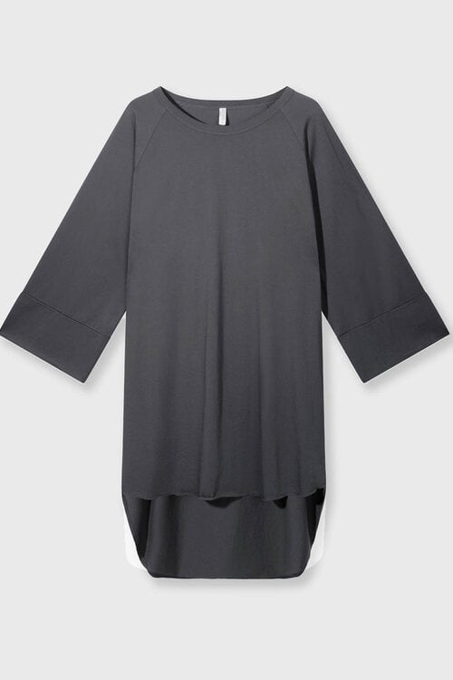 10Days Jersey-Logokleid stahlblau