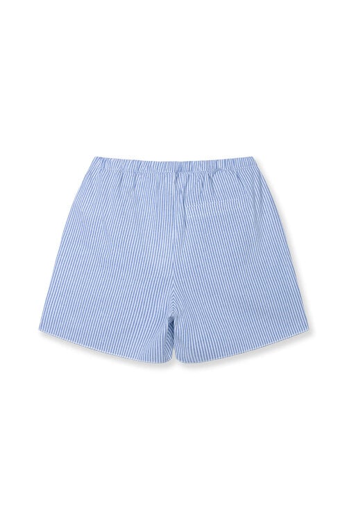 10Days Baumwollshorts Streifen blau