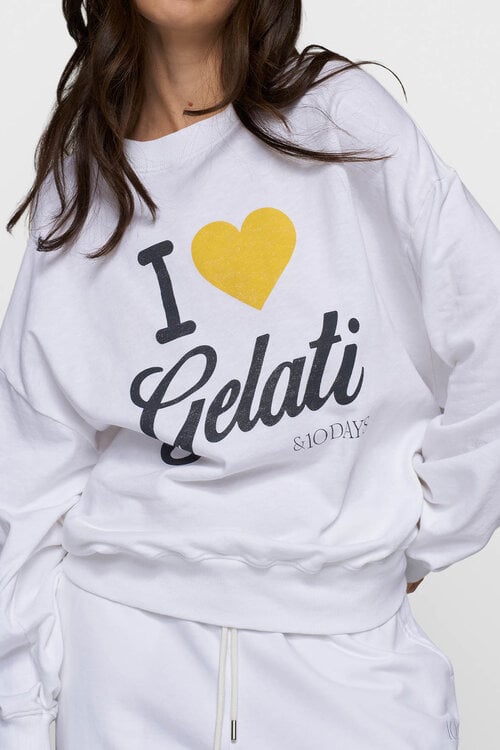10Days gelati Pullover weiß