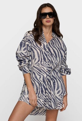 10Days Bluse Zebra-Voile
