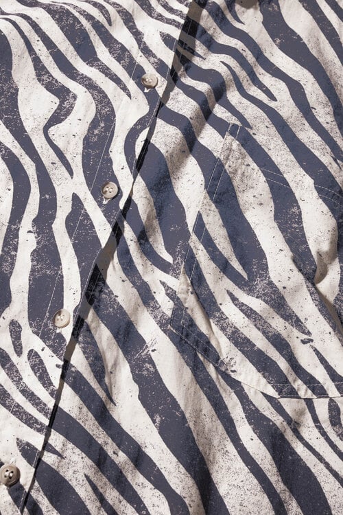 10Days Bluse Zebra-Voile