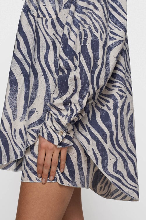 10Days Bluse Zebra-Voile