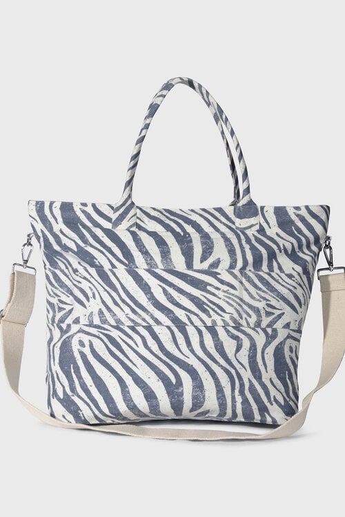 10Days beach shopper Zebra