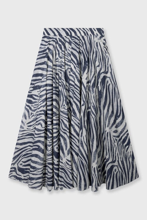10Days weiter Rock Zebra-Voile