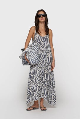 10Days Trägerkleid Zebra