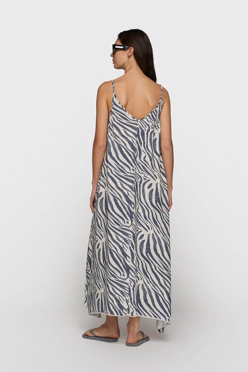 10Days Trägerkleid Zebra