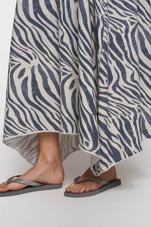 10Days Trägerkleid Zebra