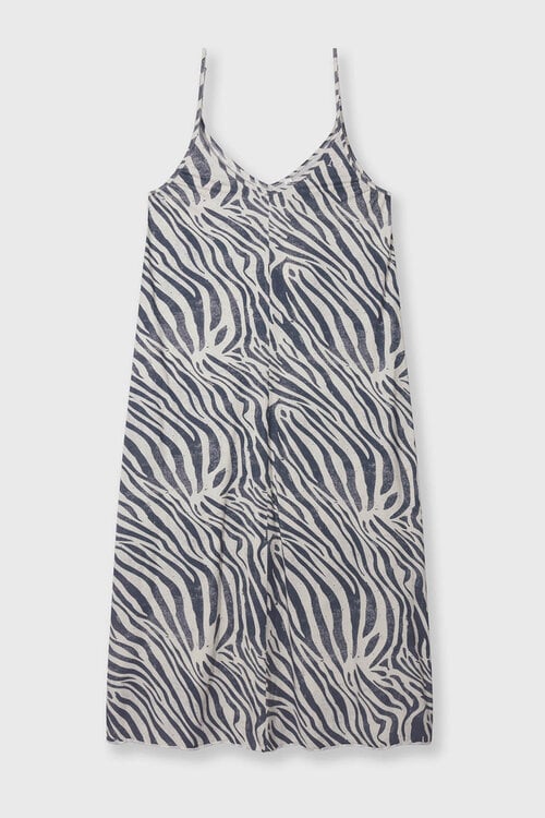 10Days Trägerkleid Zebra