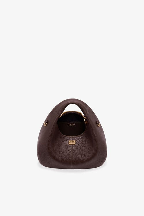 Ganni Braune Tasche