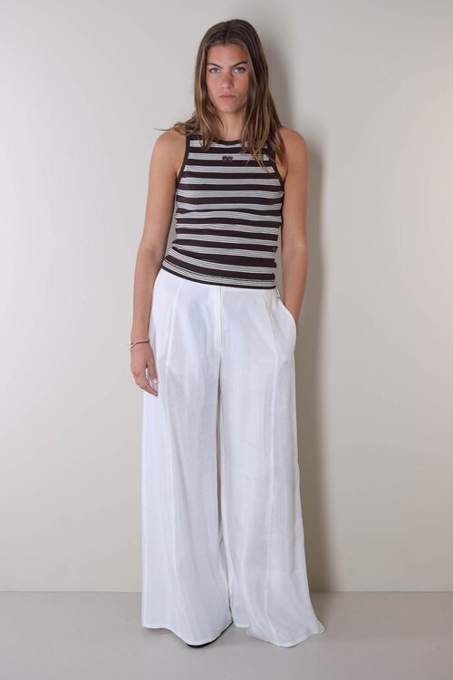 Ganni Braunes Tanktop