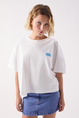 American Vintage Weißes T-Shirt