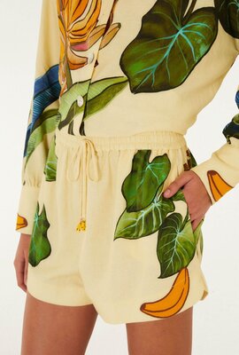 Farm Rio Gelb Banane Trauben Gelbe Shorts