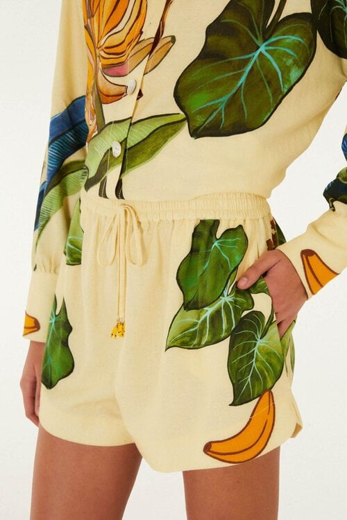 Farm Rio Gelb Banane Trauben Gelbe Shorts