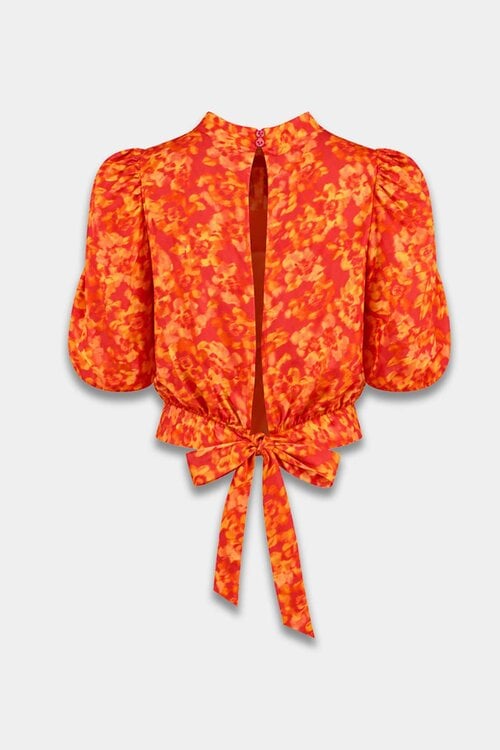 Harper & Yve Orange MACEY BLOUSE