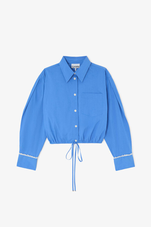 Ganni Marinebluse