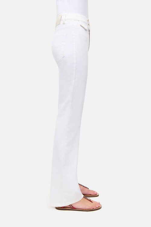 Cambio Weiße Fabienne Jeans