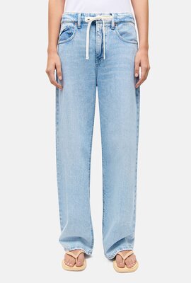 Cambio Hellblaue Baggy-Jeans