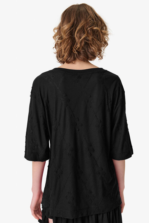 IRO Schwarzes T-Shirt