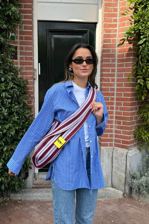 MOSJ Atelier Boxer Bag Bordeaux