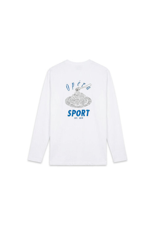 Opera Sport Mio T-Shirt Langarm Weiß