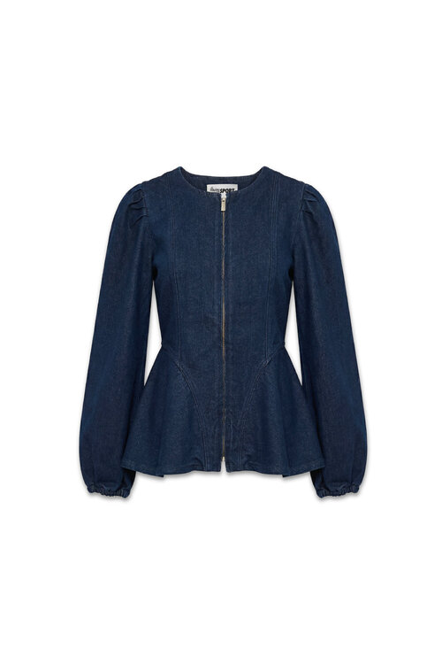 Opera Sport Vera Denim Bluse Blau