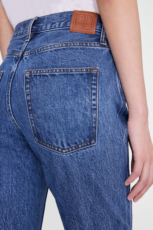 Anine Bing Wyatt Jeans Blau