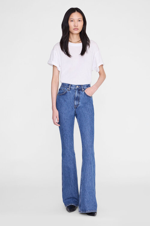 Anine Bing Wyatt Jeans Blau