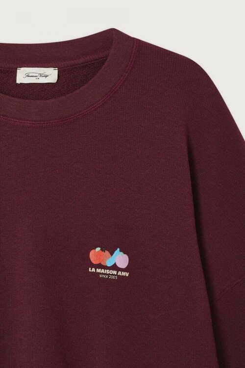 American Vintage Atubay Pullover Bordeaux