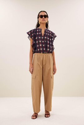 By Bar Matcha Hose Camel