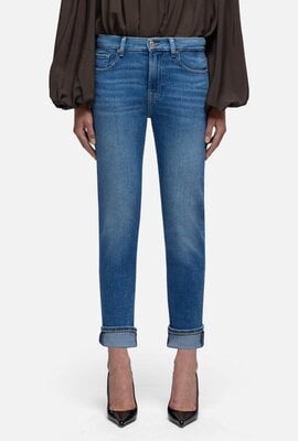 7 For All Mankind Indigo Relaxed Skinny