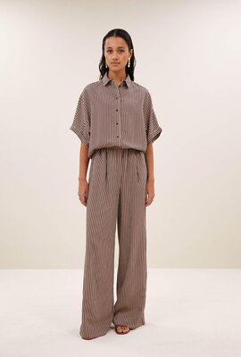 By Bar Mara Leinenbluse Braun