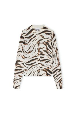 Ganni Verschiedene Farben Strickjacke