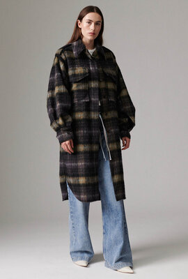 Day Birger et Mikkelsen Grauer Mantel