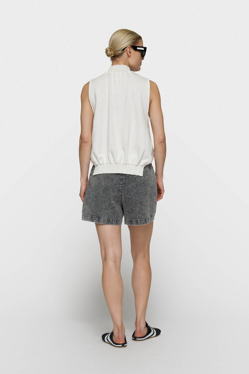 10Days utility short jog denim grau