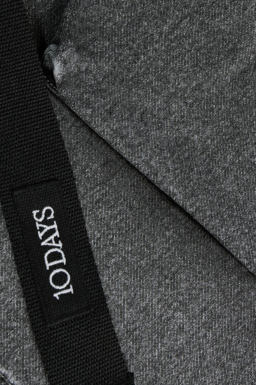 10Days utility short jog denim grau