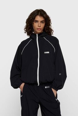 10Days Hooded Travel Jacket Schwarz