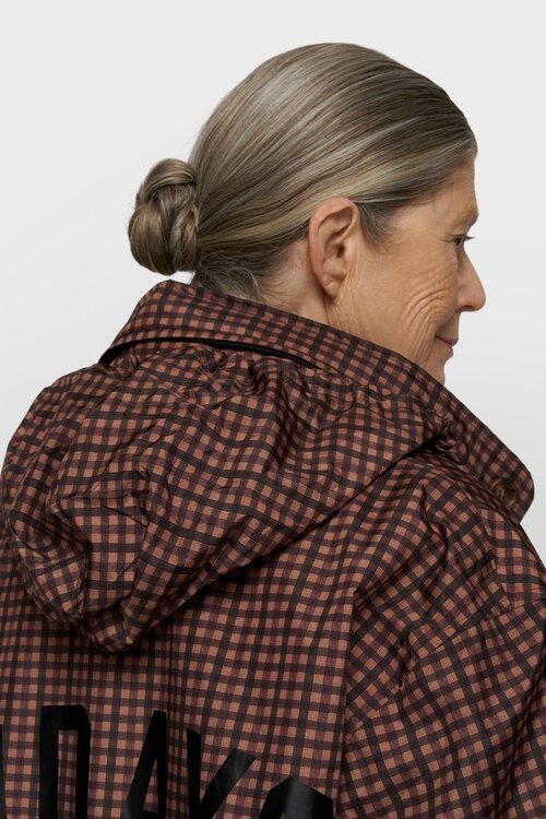 10Days der Wetlook-Mantel braun