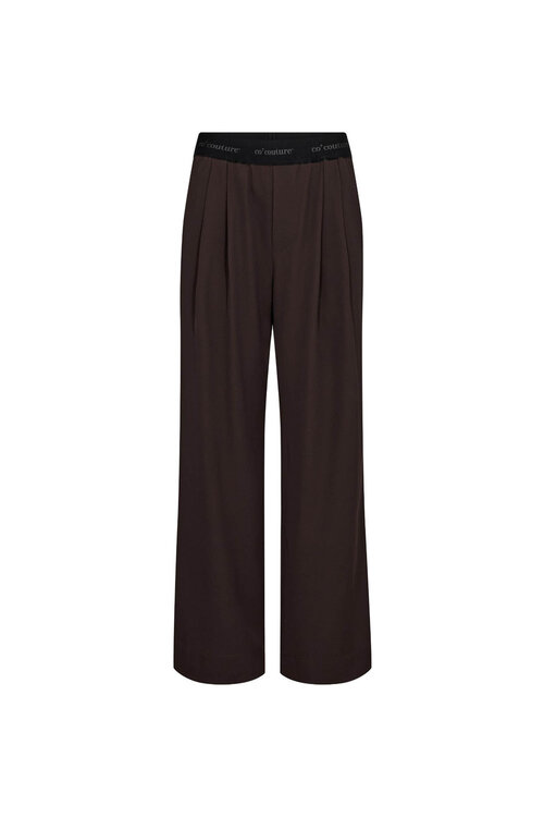 Co'couture Dunkelbraune Alini Trackpants