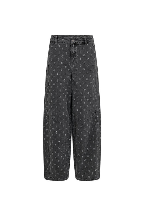 Co'couture Graue Darry Barrel Jeans