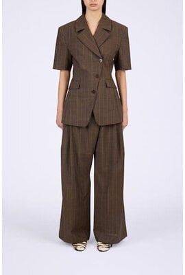 Ganni Brauner Blazer