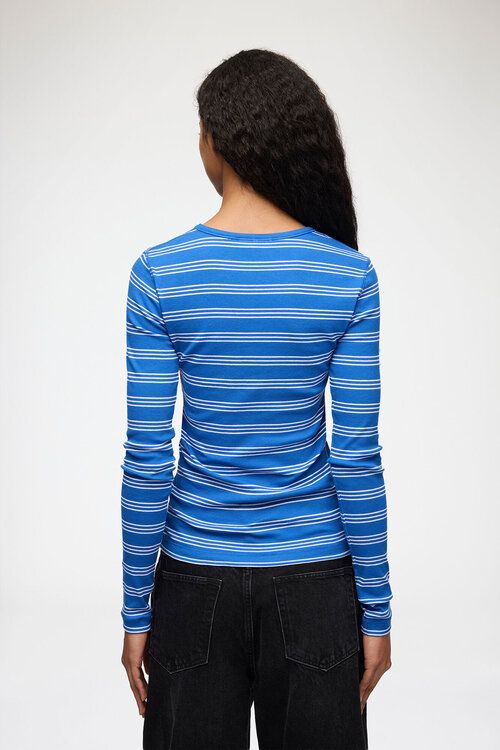 Ganni Hellblaues T-Shirt