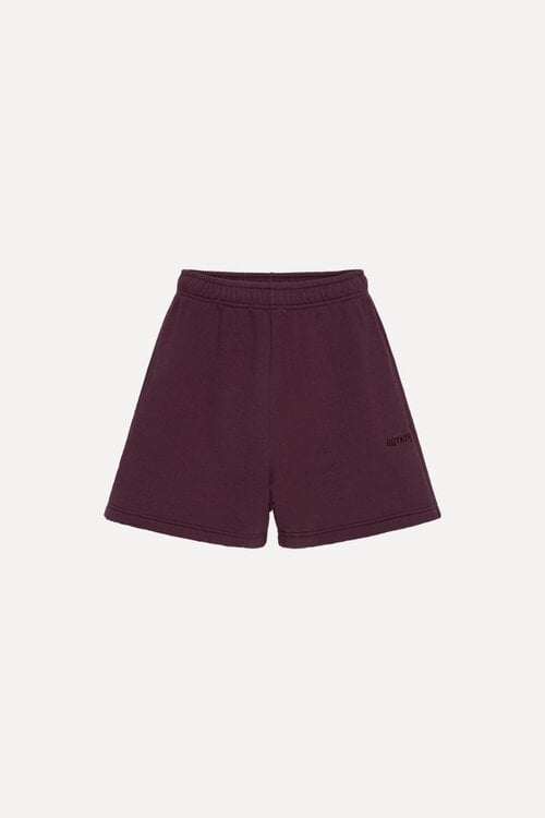 Rotate Kurze Sweatstoff Bordeaux