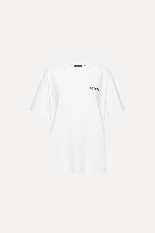Rotate T-Shirt Oversized Weiß